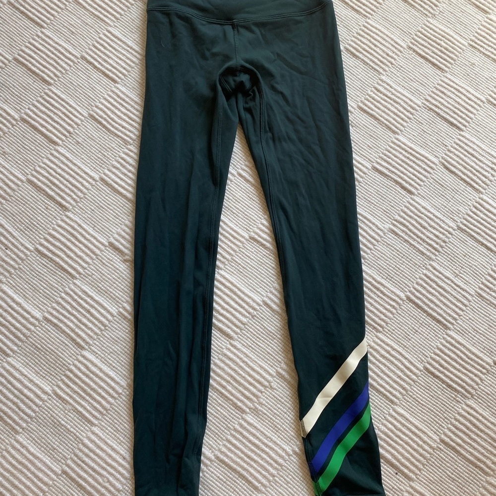 Tory Burch Sport Green Leggings XS
